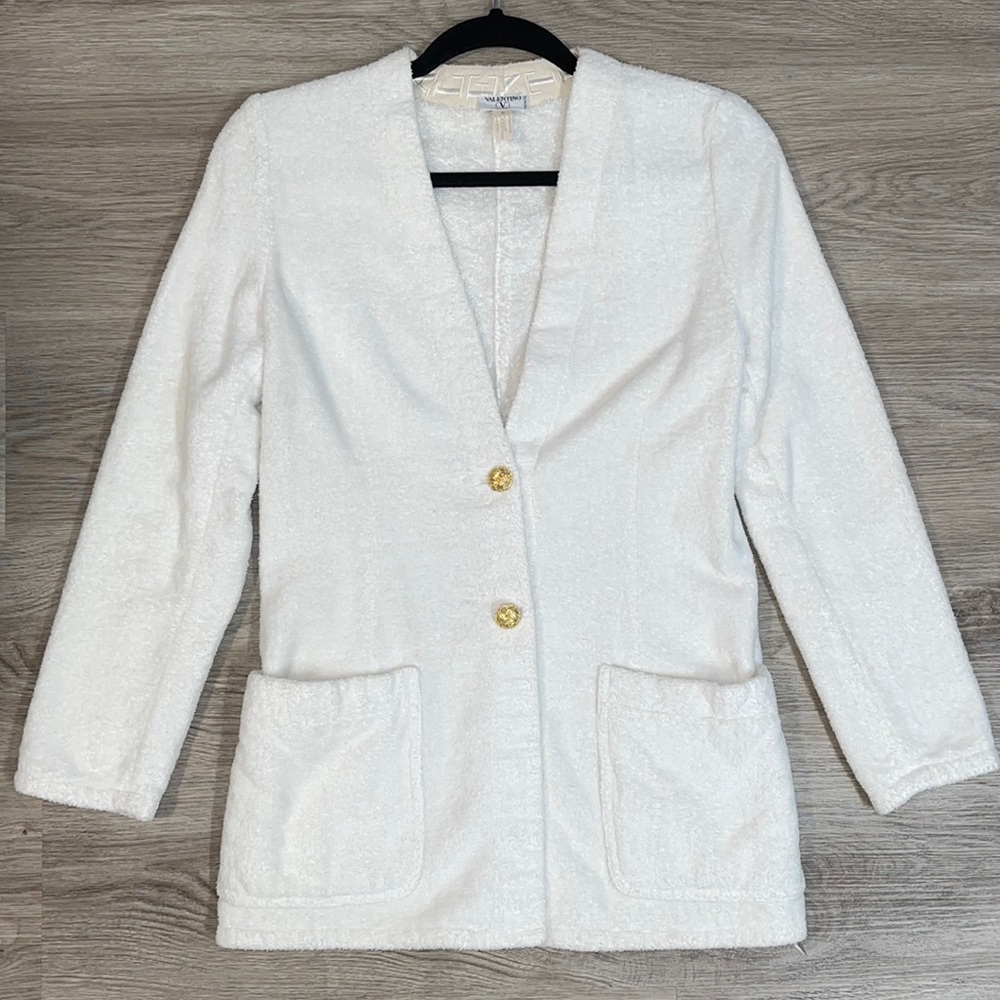 Vintage Valentino swimwear blazer